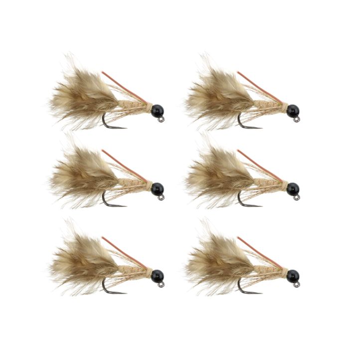 Wild Water Fly Fishing Olive Bubble Emerger, Size 14, Qty. 6